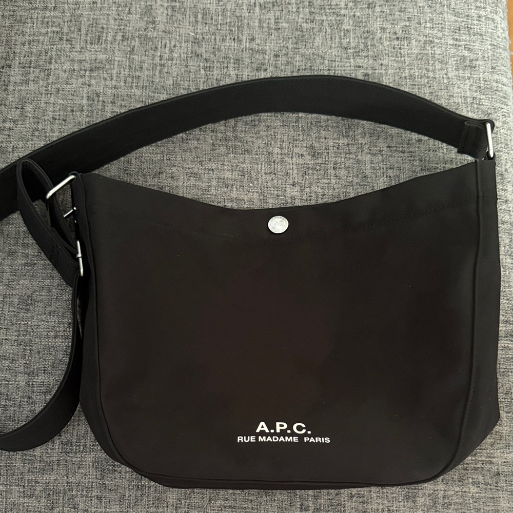 A.P.C. Black Journal Satchel (small)